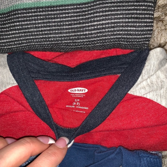 Six long sleeve Old Navy shirts - Picture 4 of 6